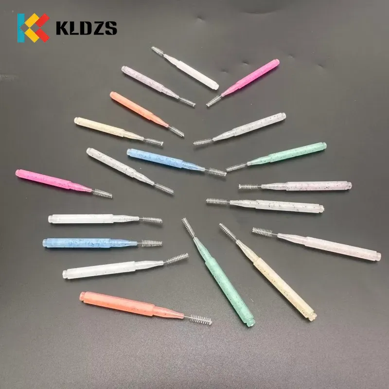 Шестоаголна кристална интердентална четка